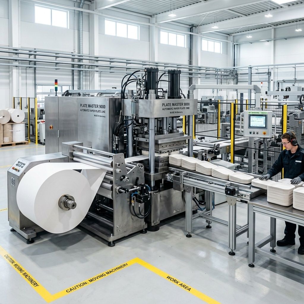 Paper Plate Making Machine
